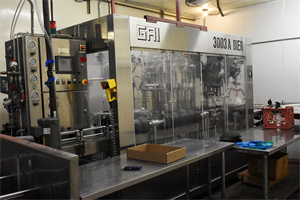 GAI 3003A Bier 3,000 bph bottling line